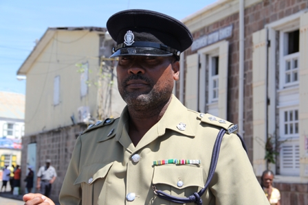 Head of Royal St. Christopher and Nevis Police Force, Task Force Nevis Division Inspector Winston Wilkinson (File Photo)